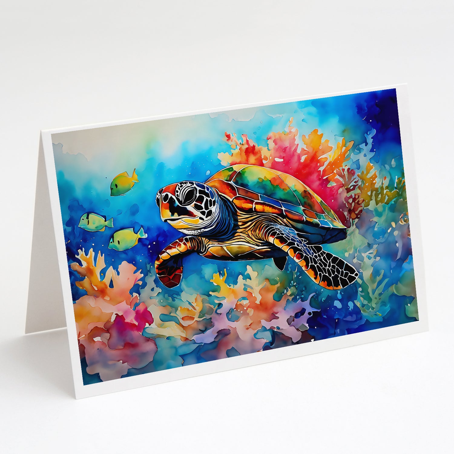 Buy this Loggerhead Sea Turtle Greeting Cards Pack of 8