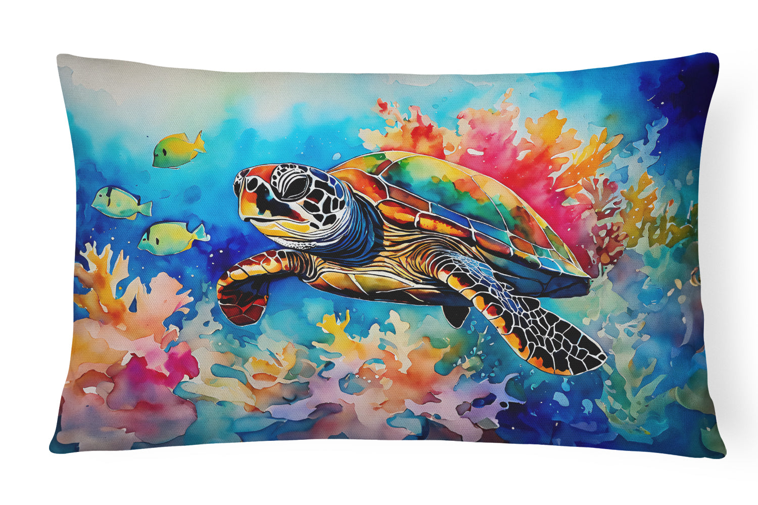 Buy this Loggerhead Sea Turtle Throw Pillow