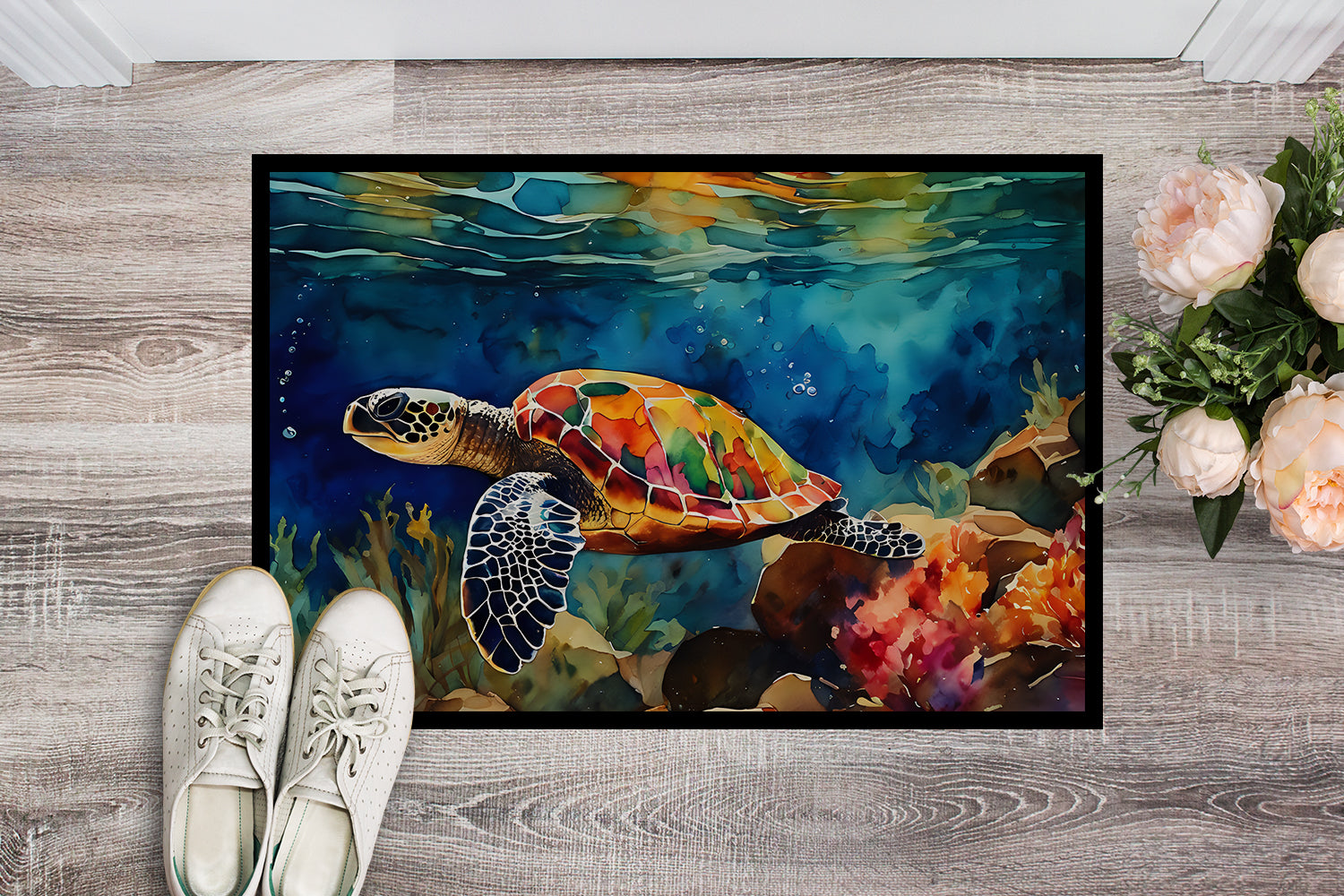 Buy this Loggerhead Sea Turtle Doormat