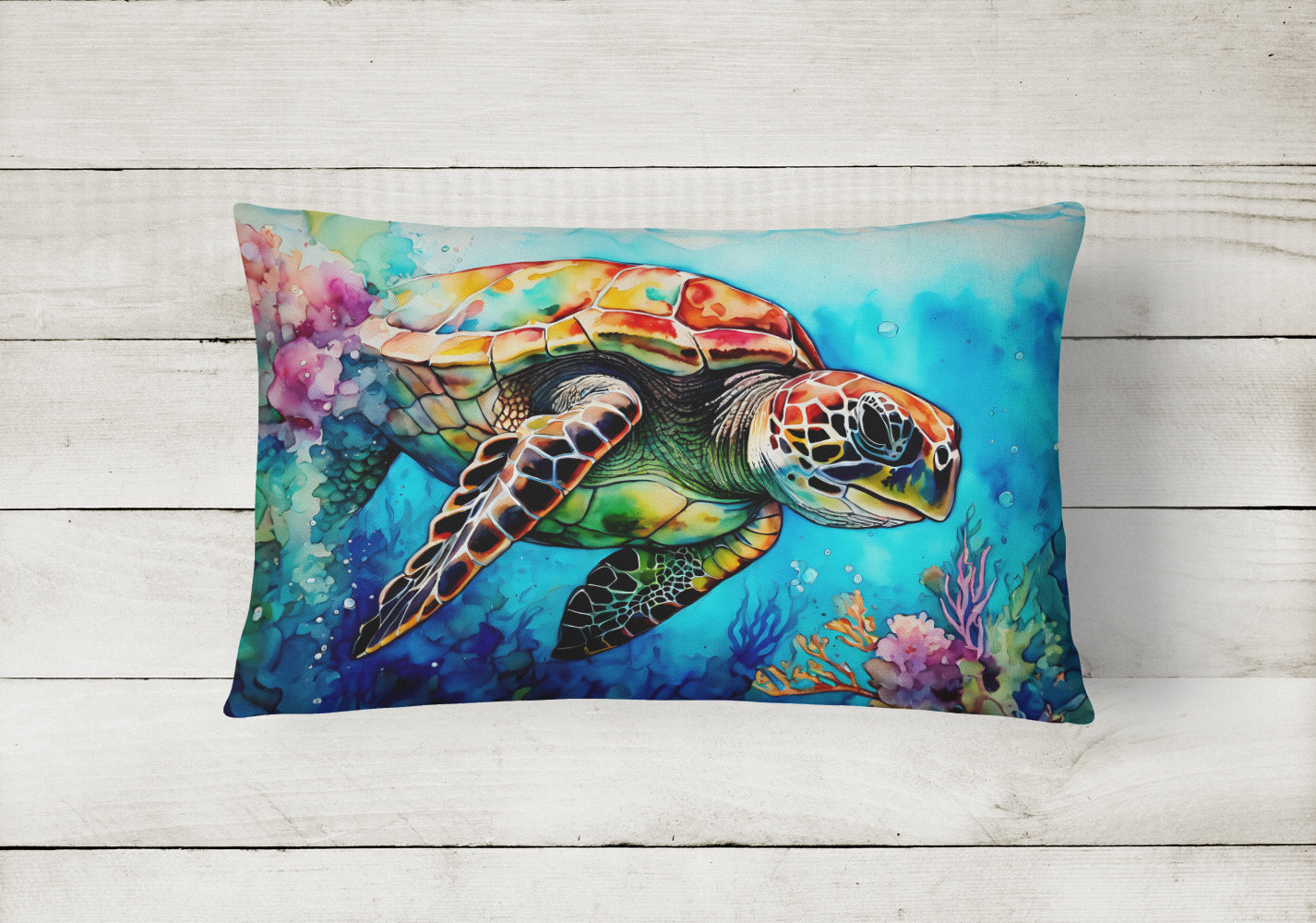 Buy this Loggerhead Sea Turtle Throw Pillow