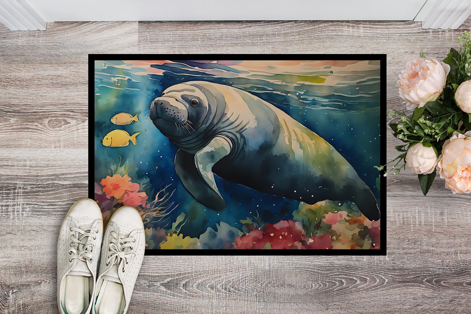 Buy this Manatee Doormat