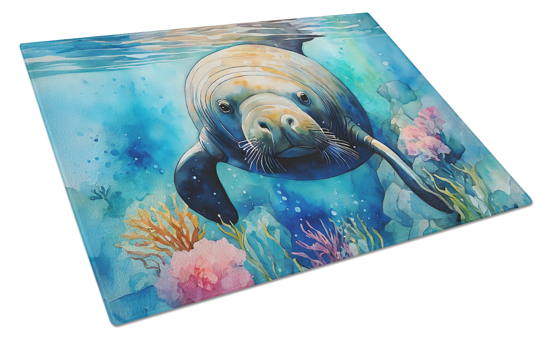 Buy this Manatee Glass Cutting Board Large