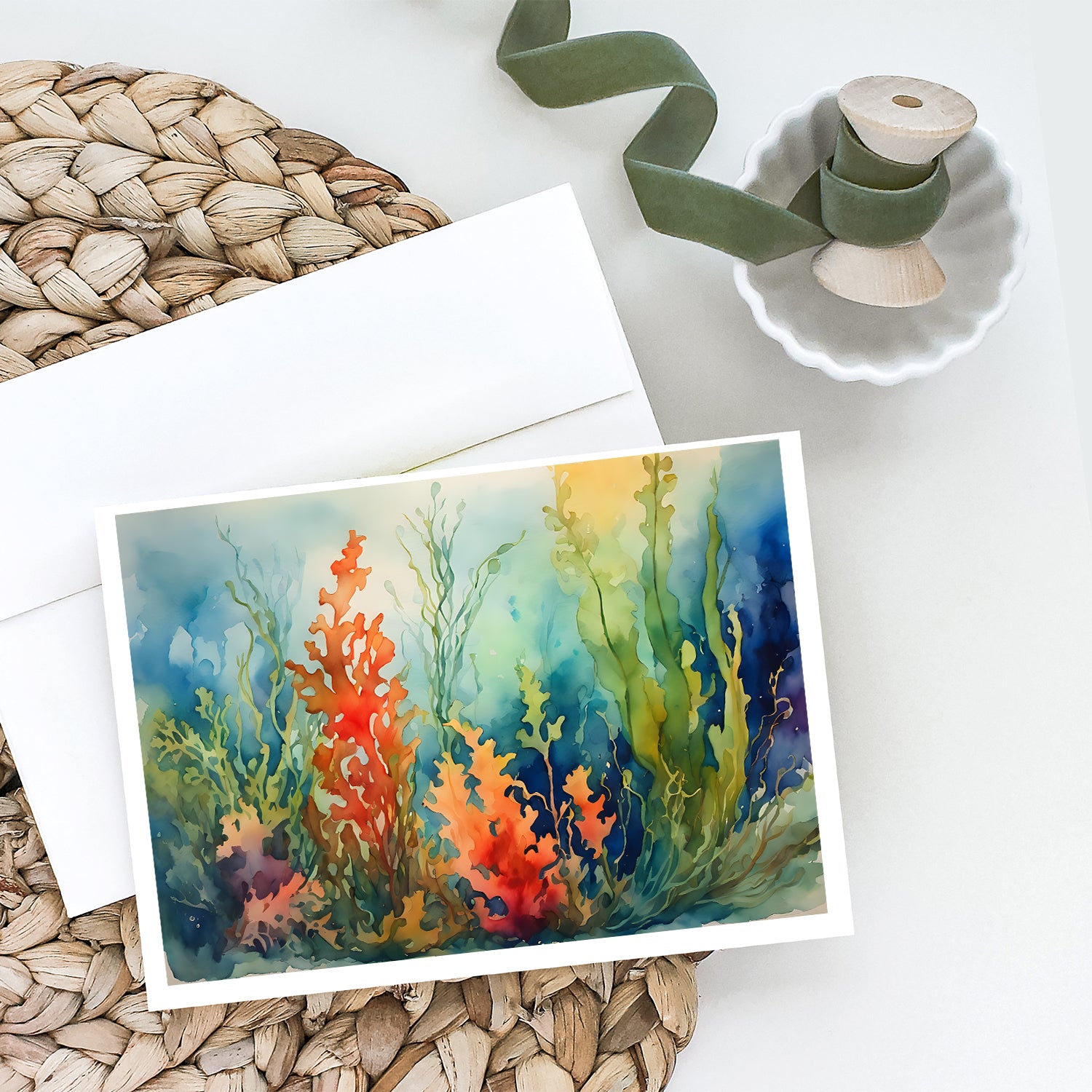 Buy this Seaweed Greeting Cards Pack of 8