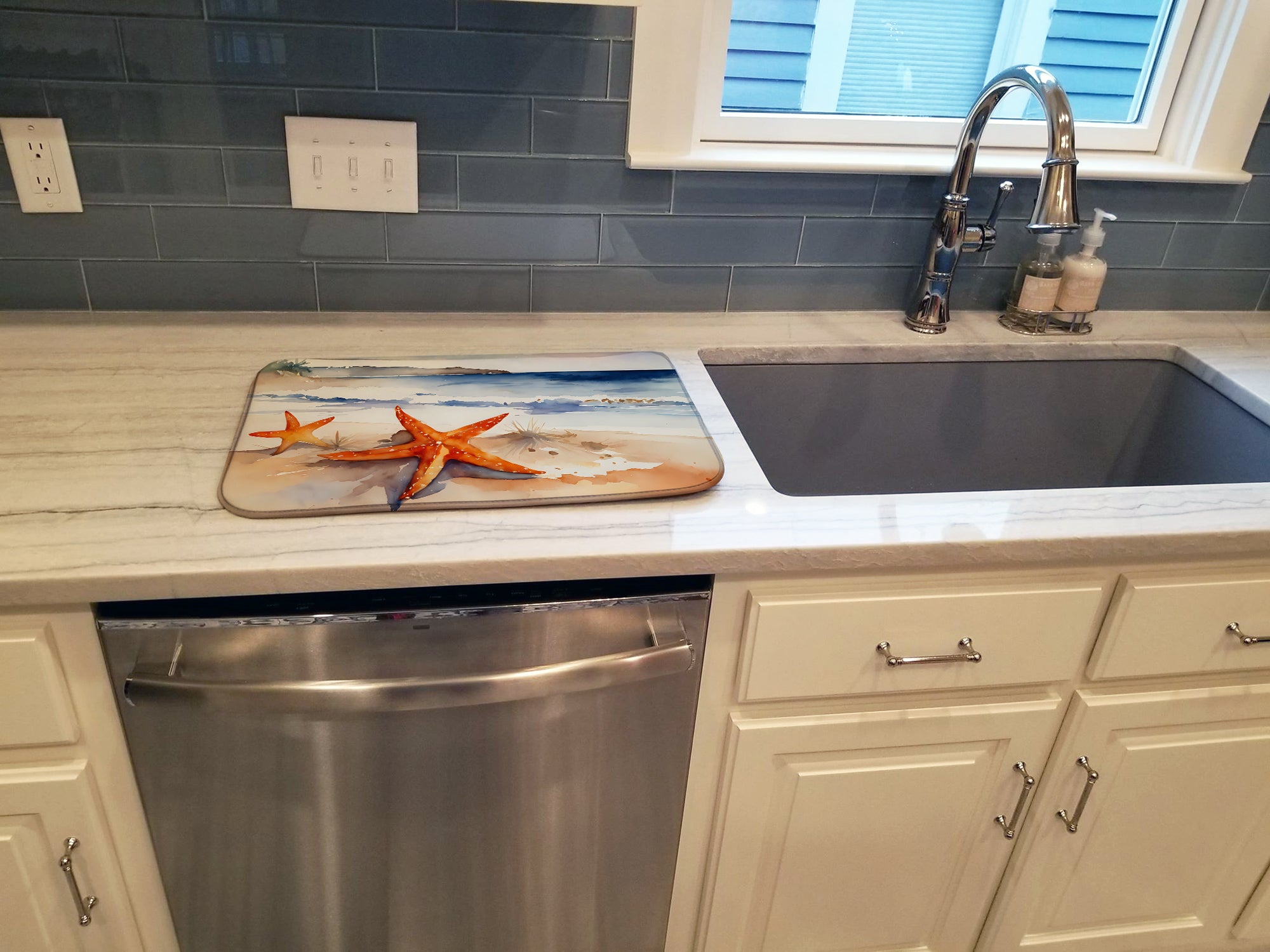 Starfish Dish Drying Mat