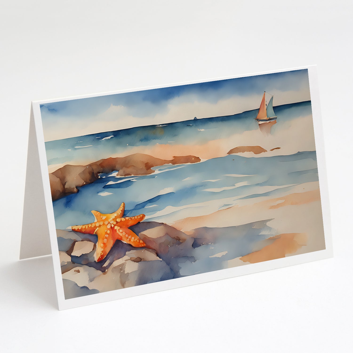 Buy this Starfish Greeting Cards Pack of 8