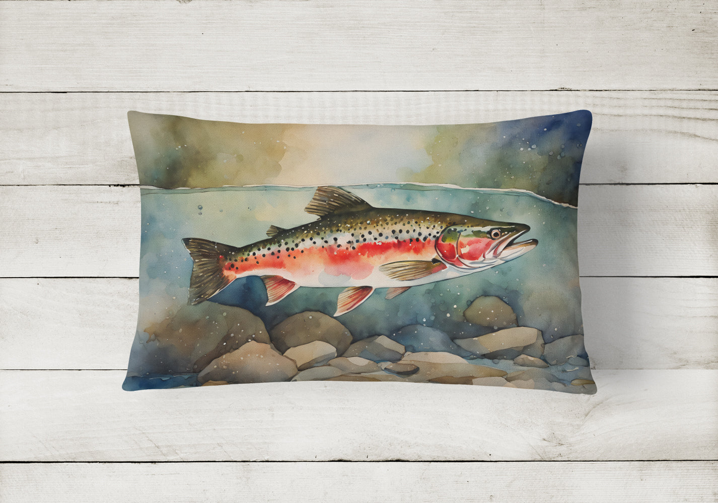 Buy this Trout Throw Pillow