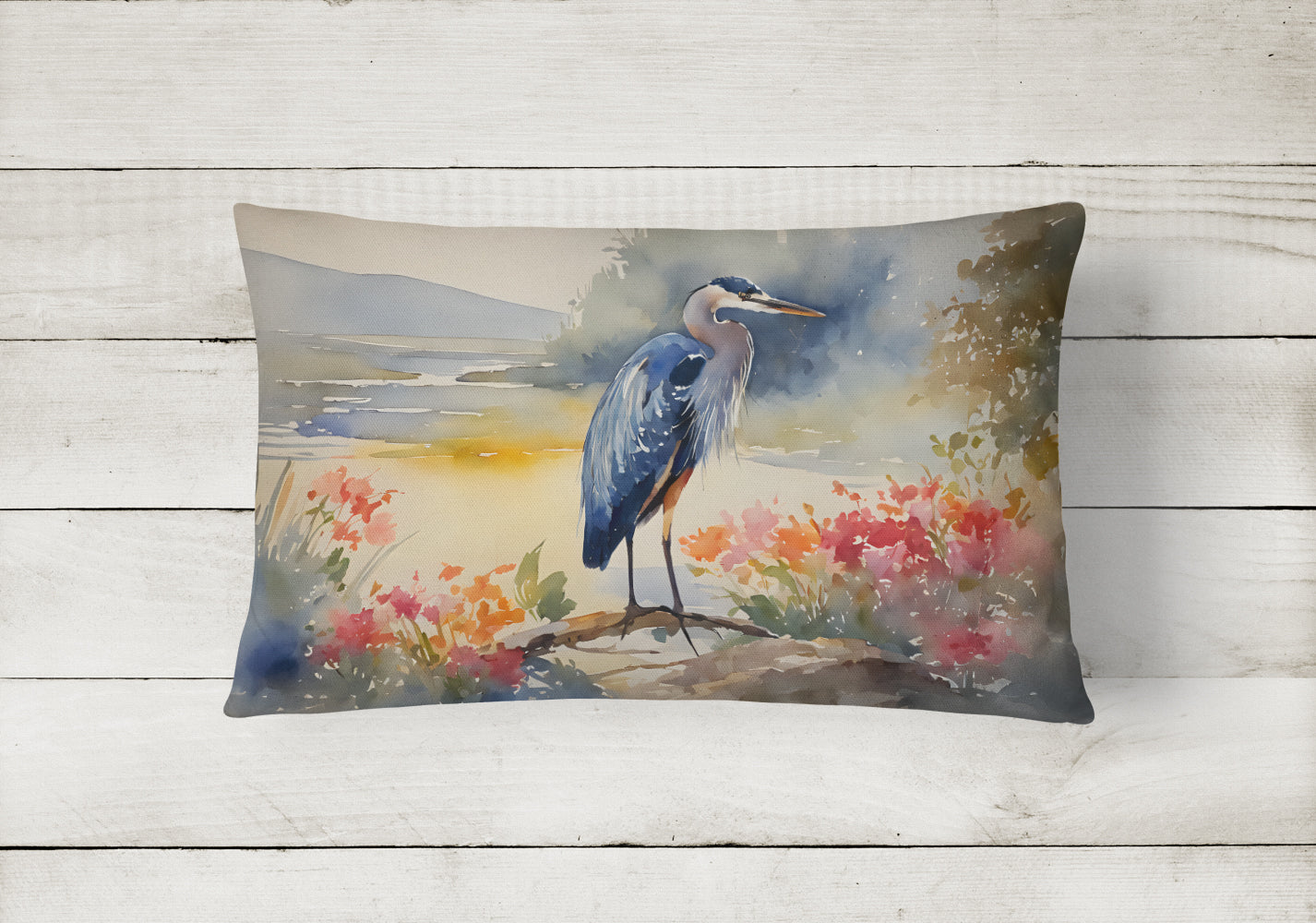 Buy this Blue Heron Throw Pillow