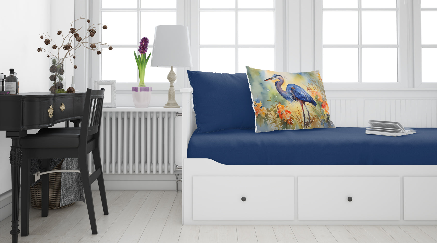 Blue Heron Standard Pillowcase