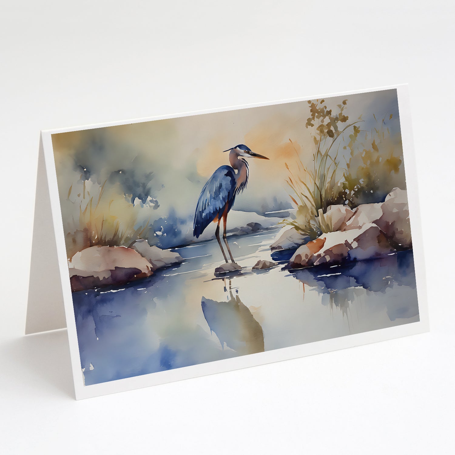 Buy this Blue Heron Greeting Cards Pack of 8