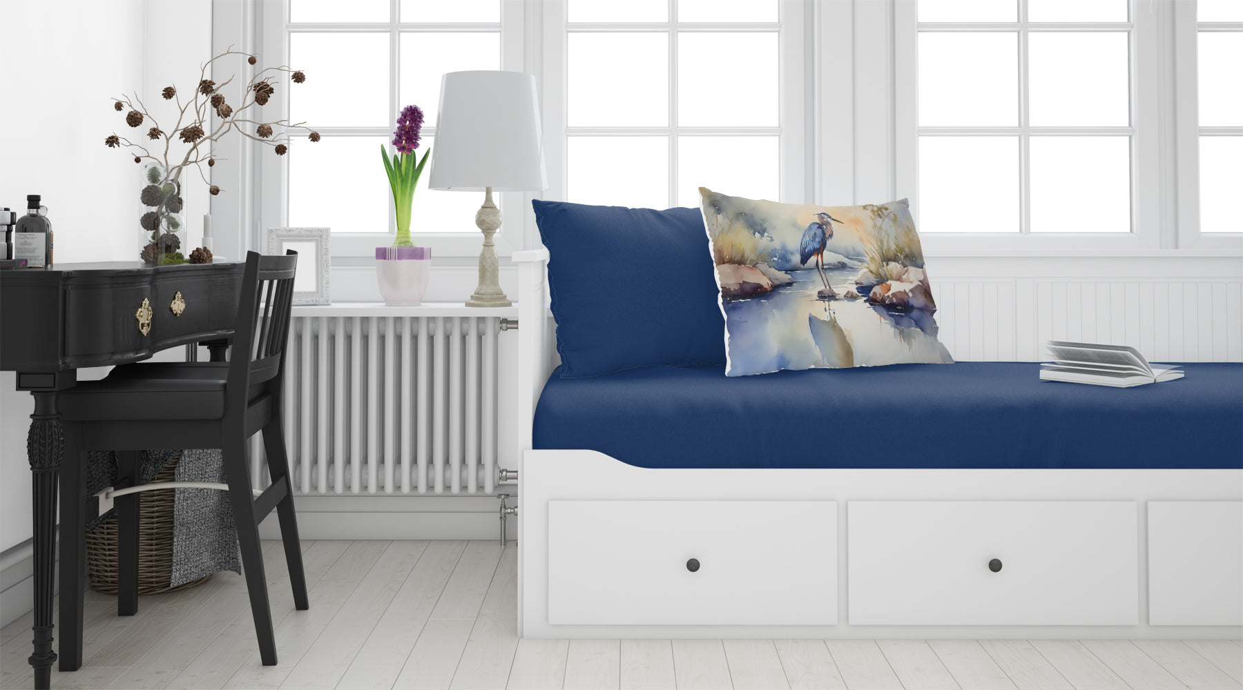 Blue Heron Standard Pillowcase