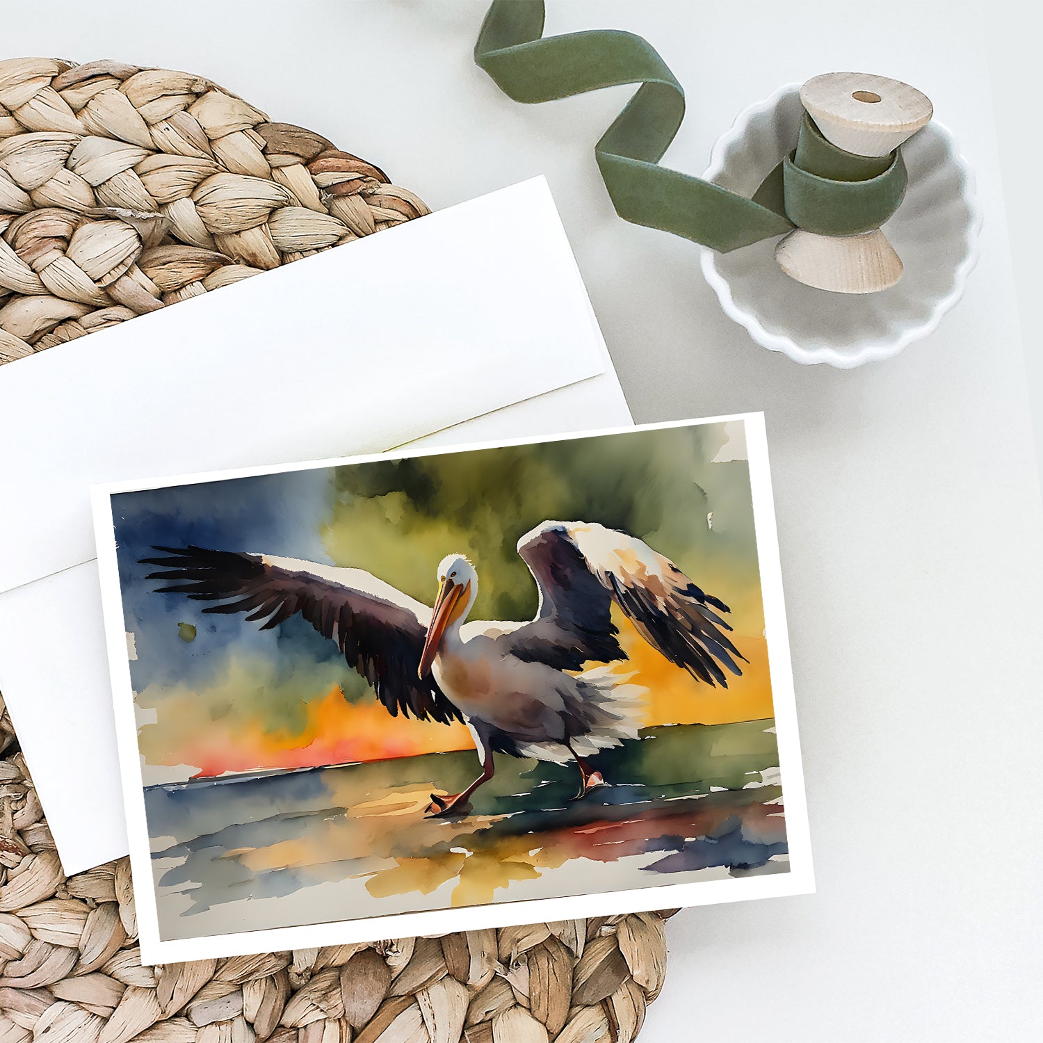 Buy this Pelican Greeting Cards Pack of 8