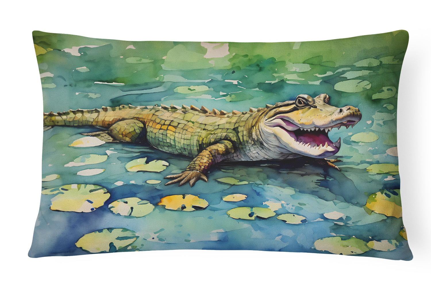 Buy this Alligator Throw Pillow