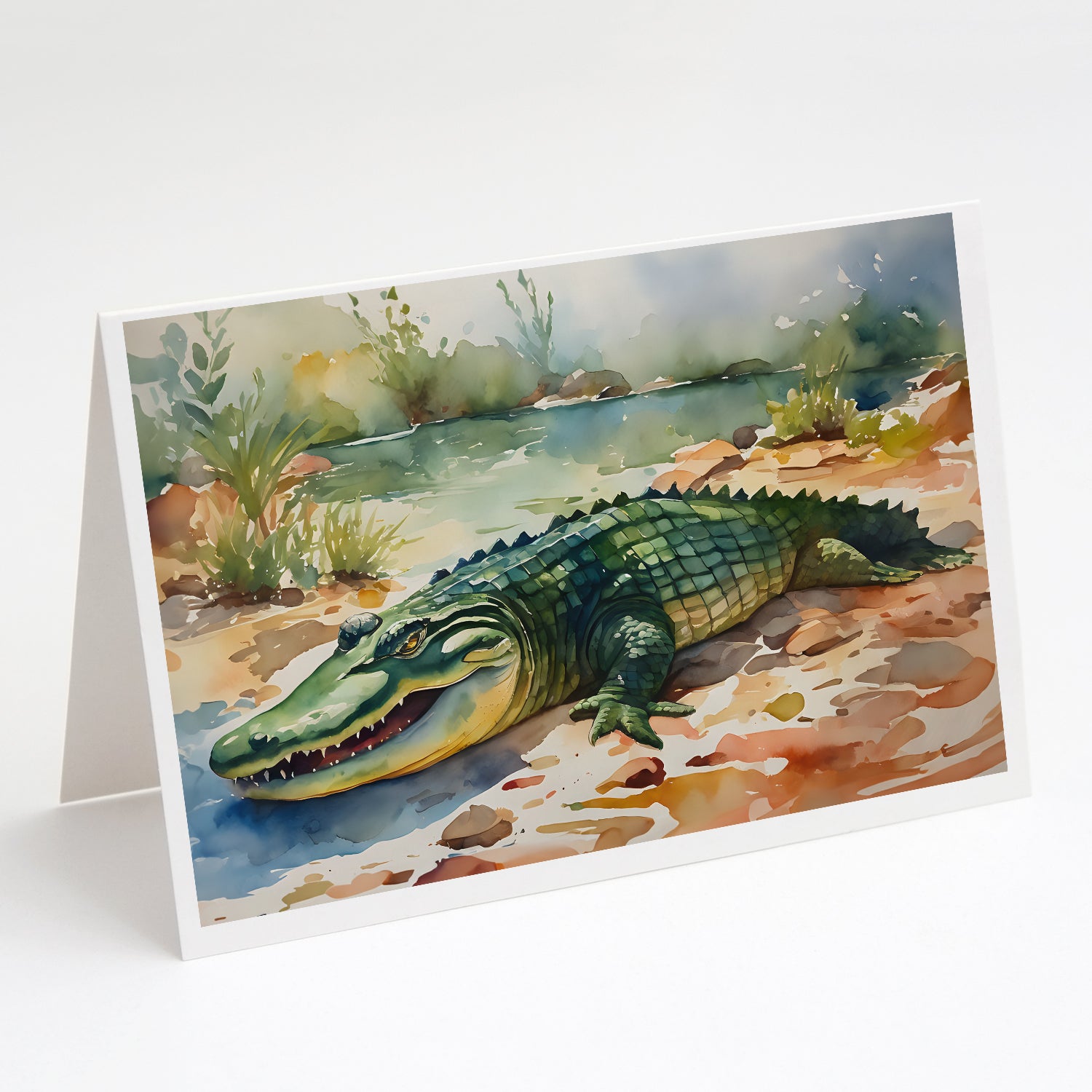 Buy this Alligator Greeting Cards Pack of 8