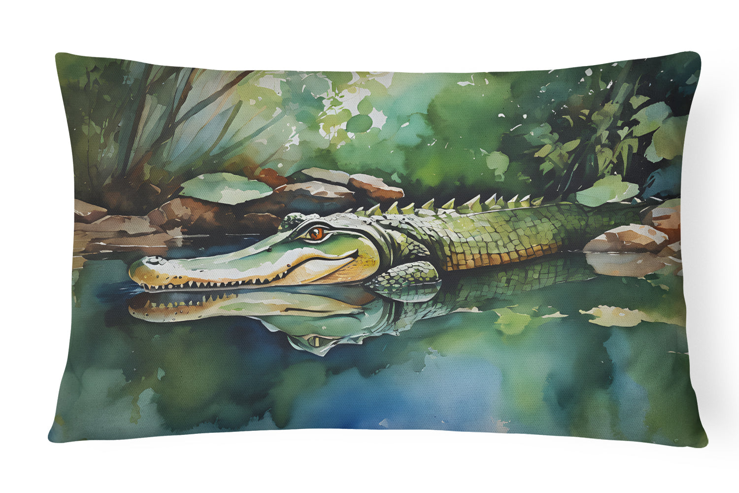 Buy this Alligator Throw Pillow