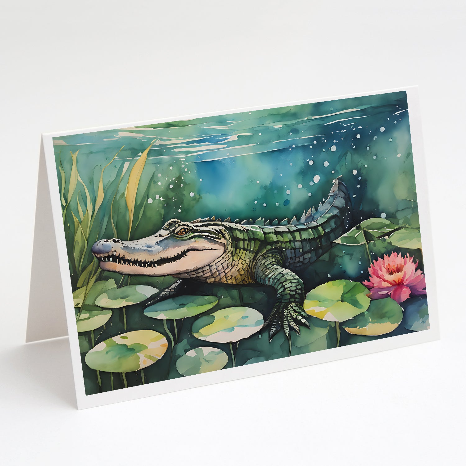 Buy this Alligator Greeting Cards Pack of 8