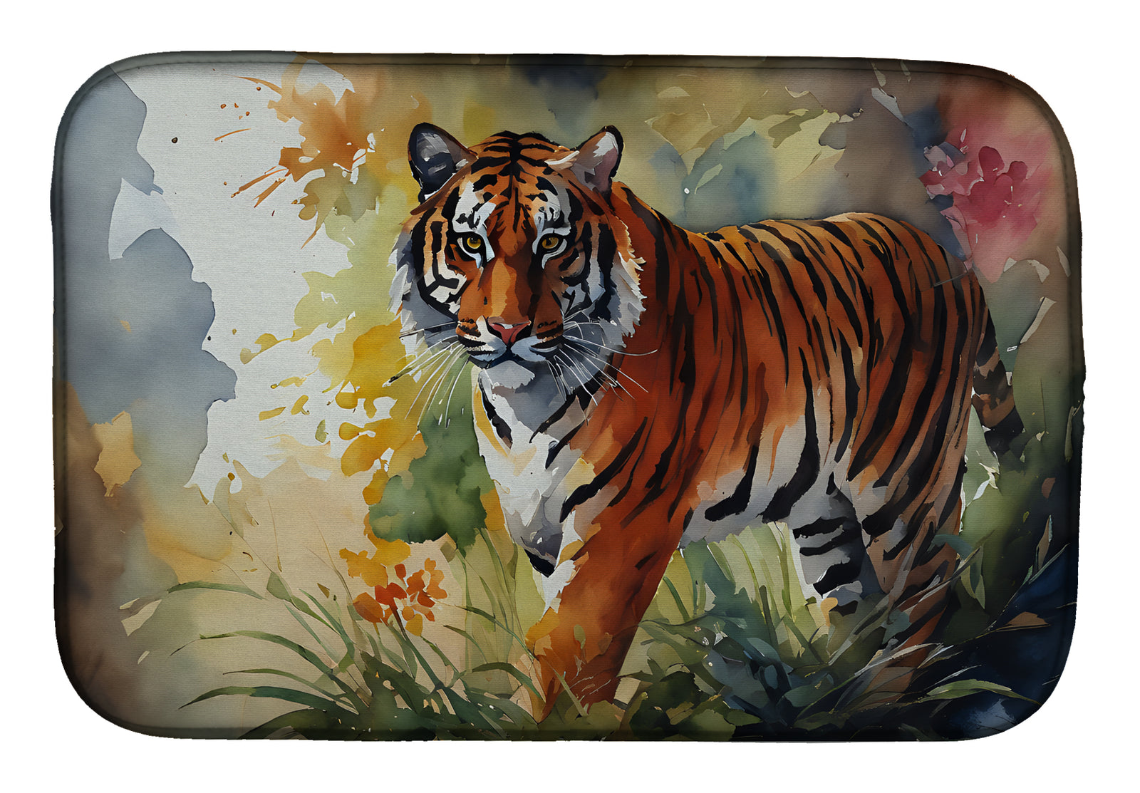 Buy this Bengal Tiger Dish Drying Mat