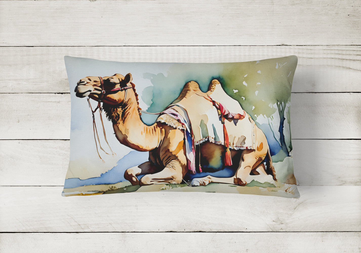 Buy this Camel Throw Pillow