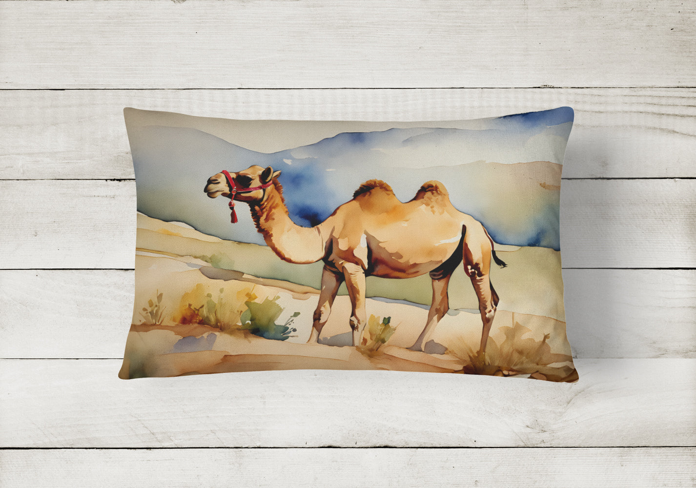 Camel Throw Pillow