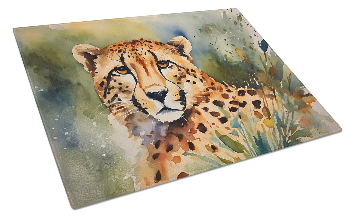 Buy this Cheetah Glass Cutting Board Large