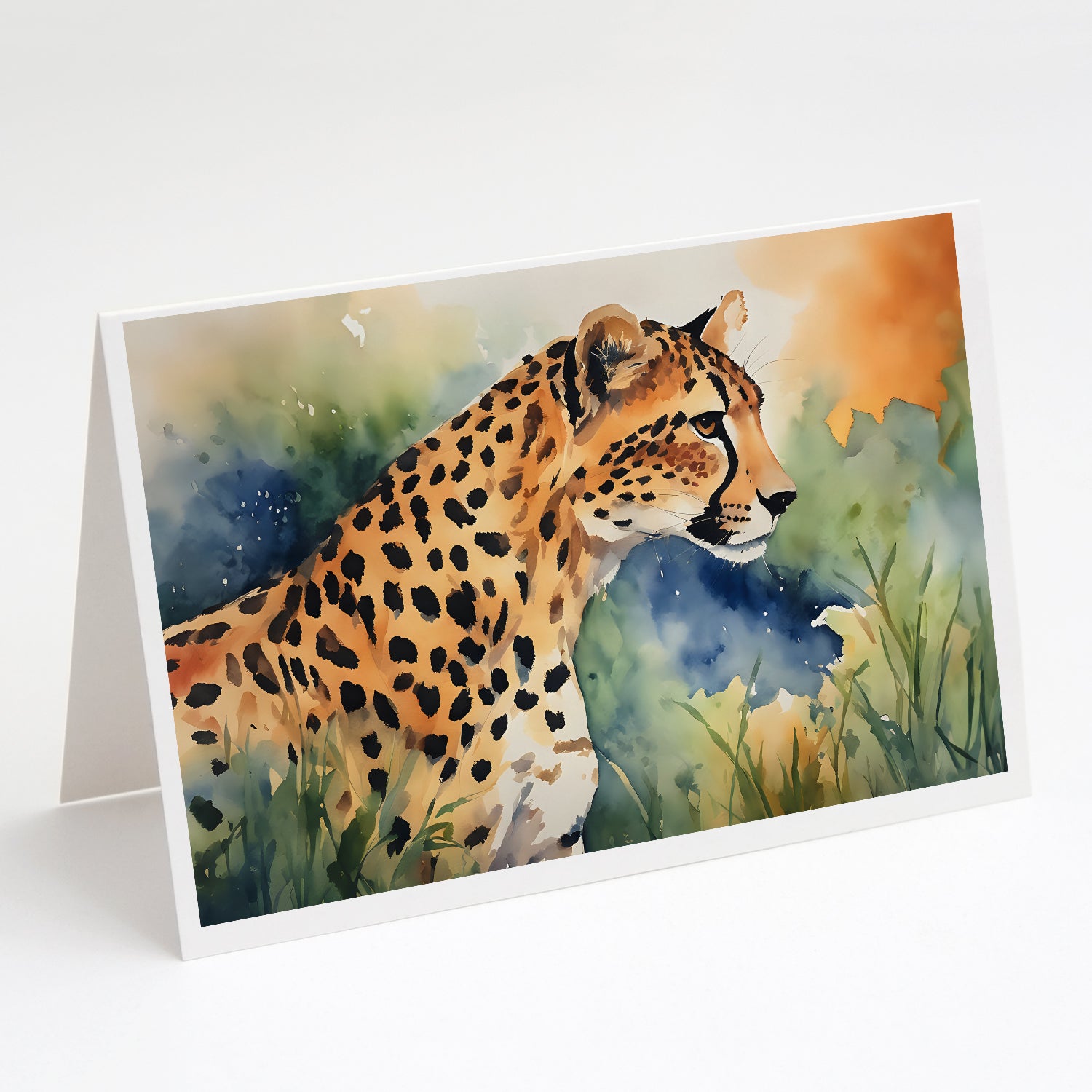 Buy this Cheetah Greeting Cards Pack of 8