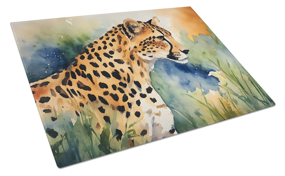 Buy this Cheetah Glass Cutting Board Large