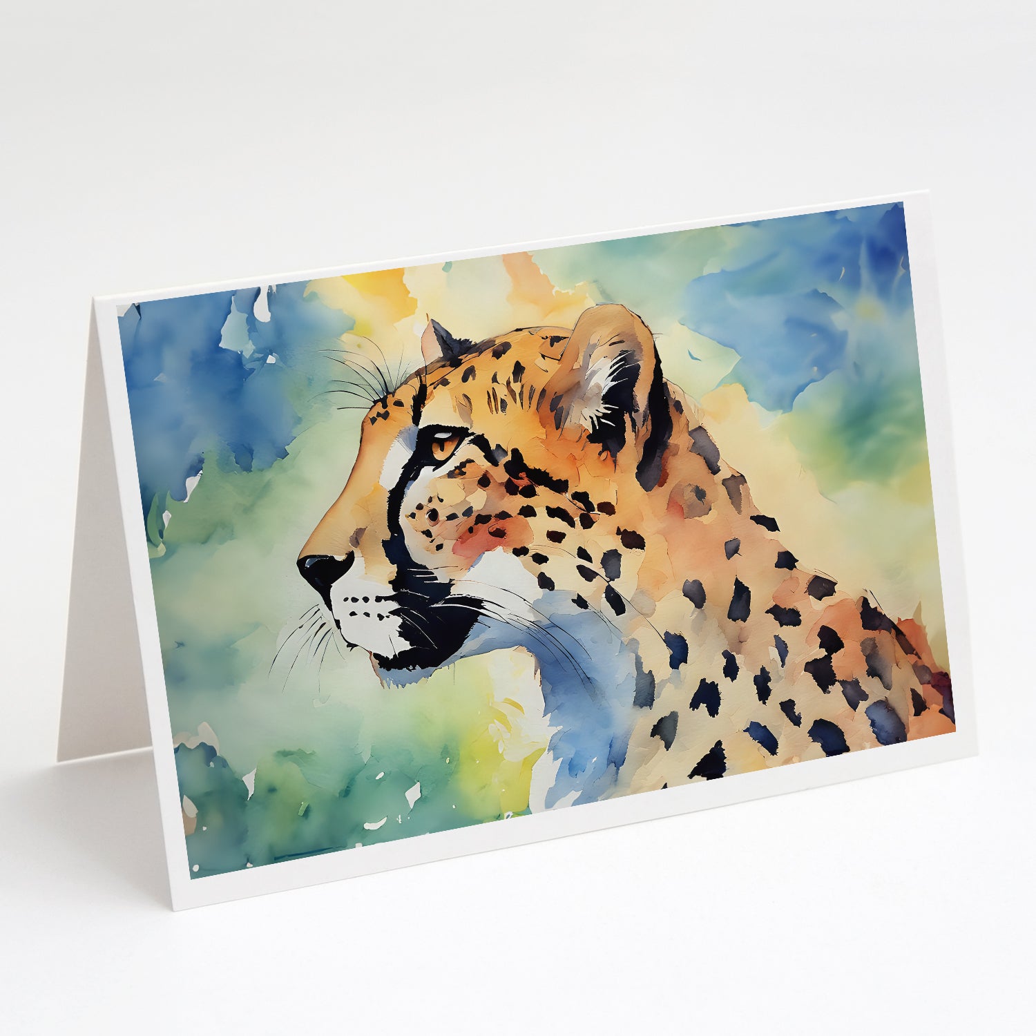 Buy this Cheetah Greeting Cards Pack of 8