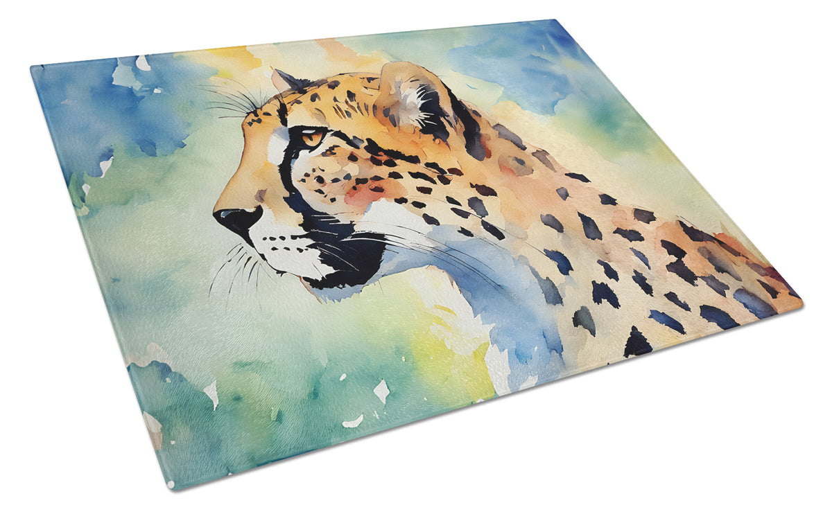 Buy this Cheetah Glass Cutting Board Large