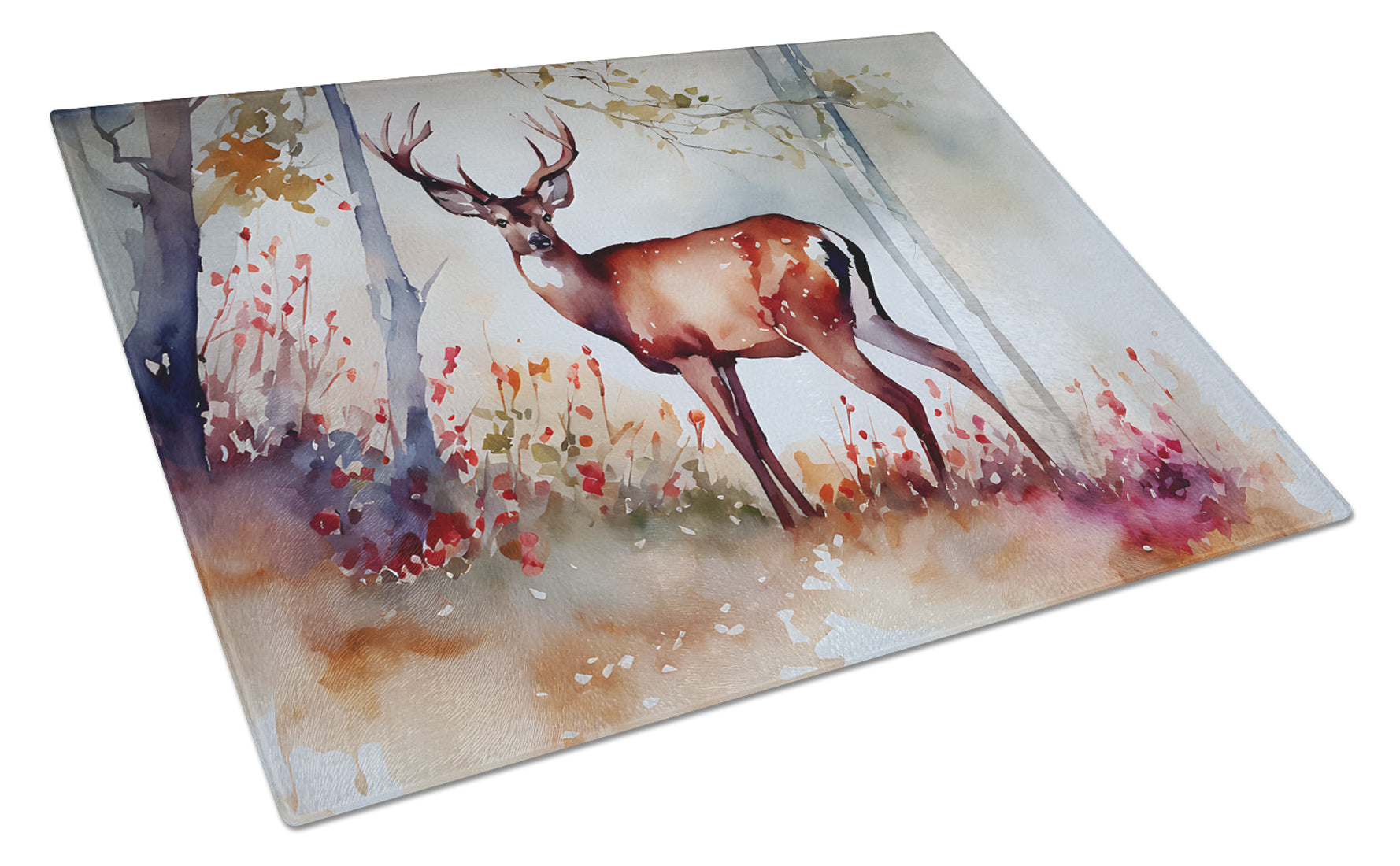 Buy this Deer Glass Cutting Board Large