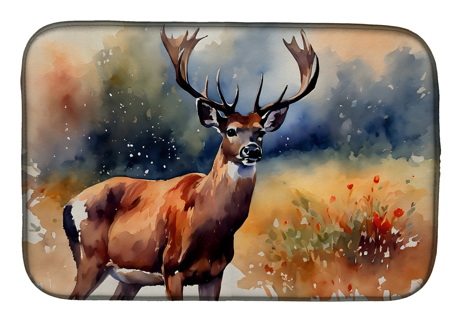 Buy this Deer Dish Drying Mat