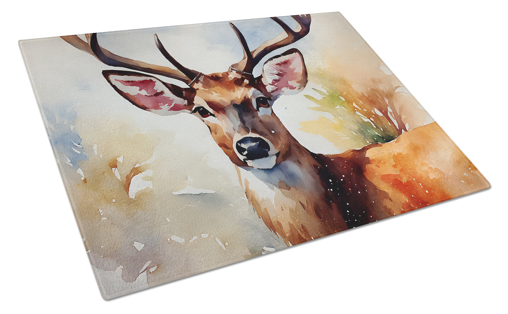 Buy this Deer Glass Cutting Board Large