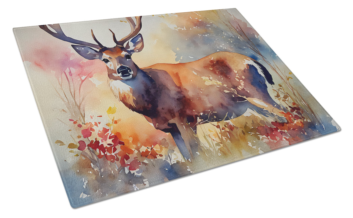 Buy this Deer Glass Cutting Board Large