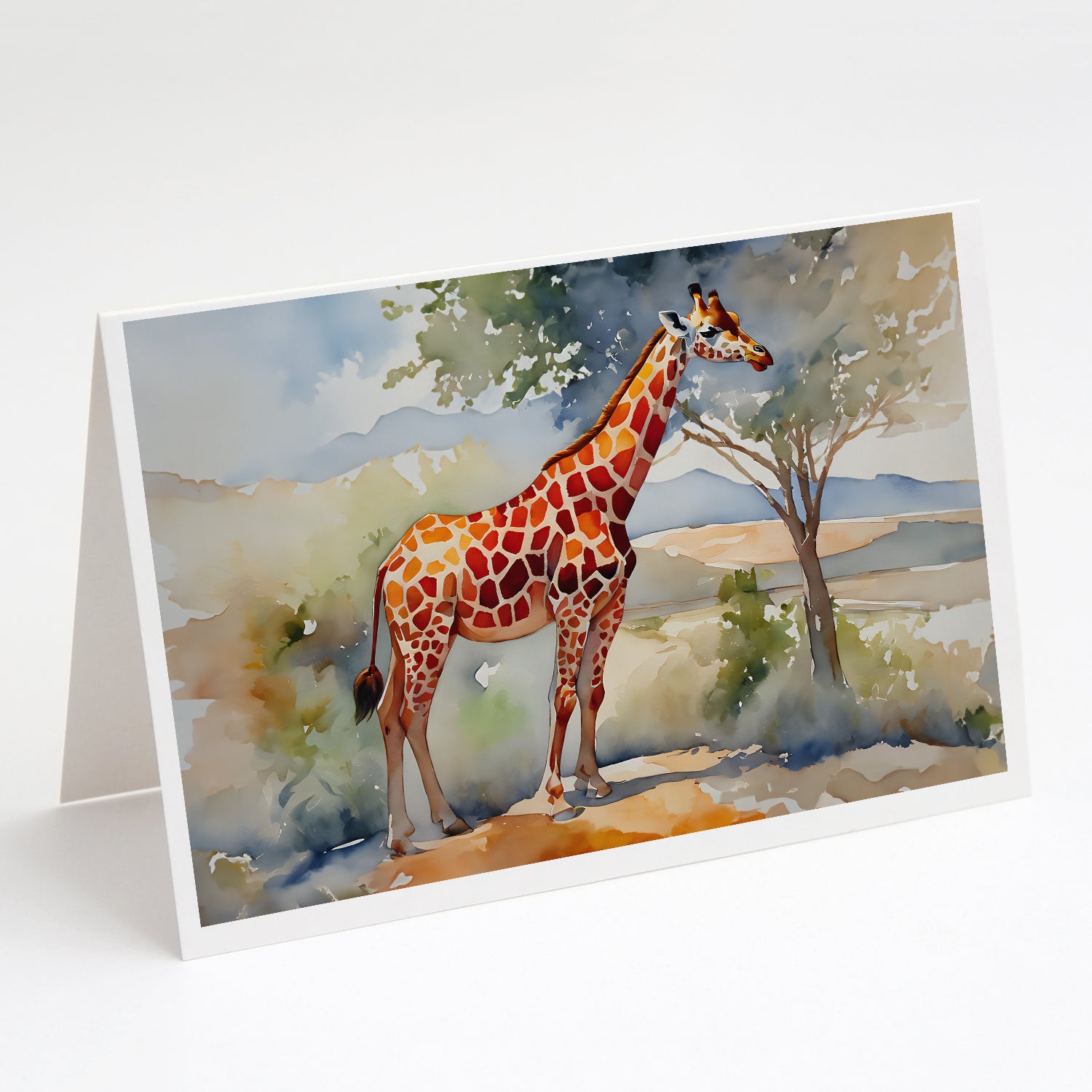 Buy this Giraffe Greeting Cards Pack of 8