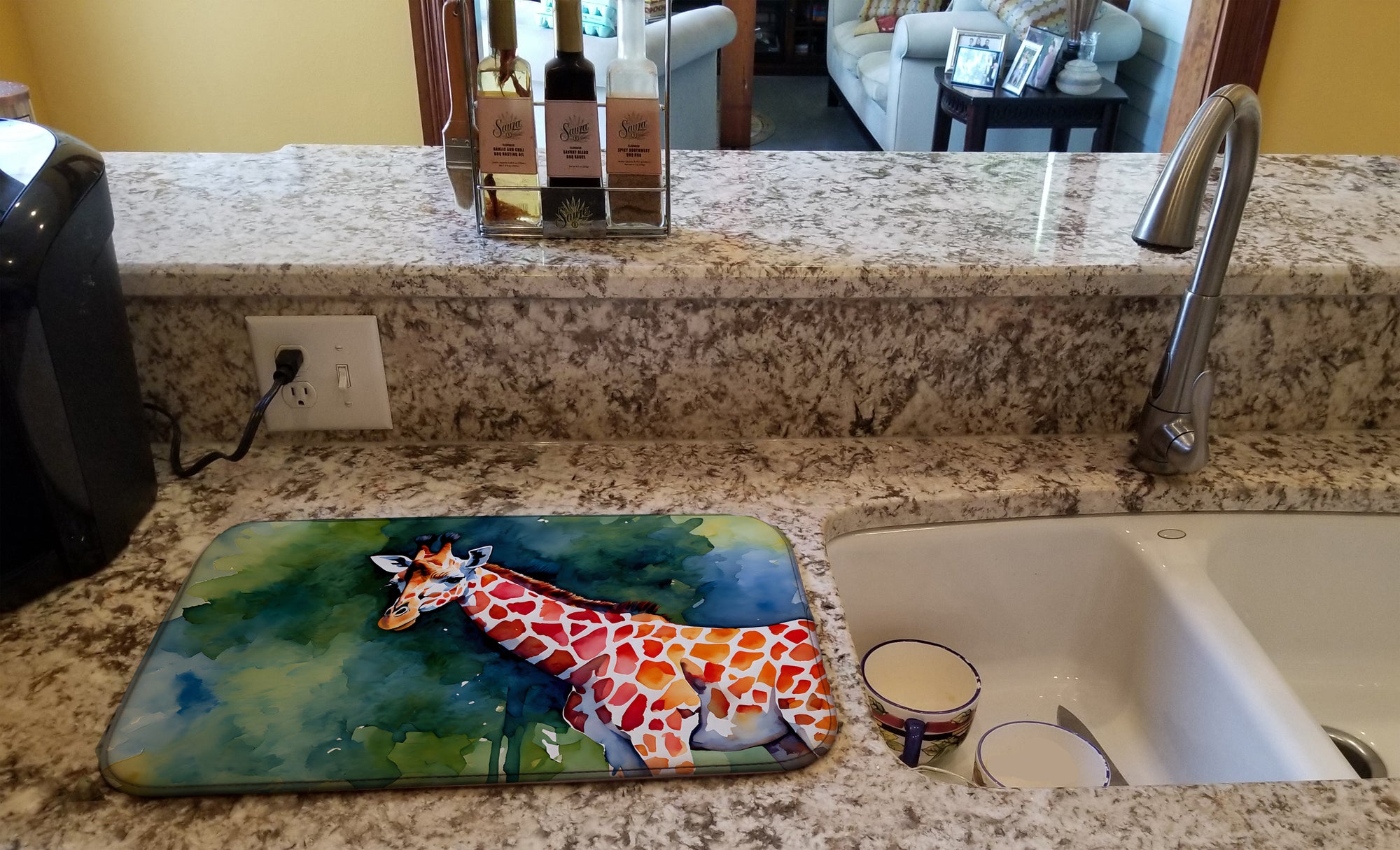 Buy this Giraffe Dish Drying Mat