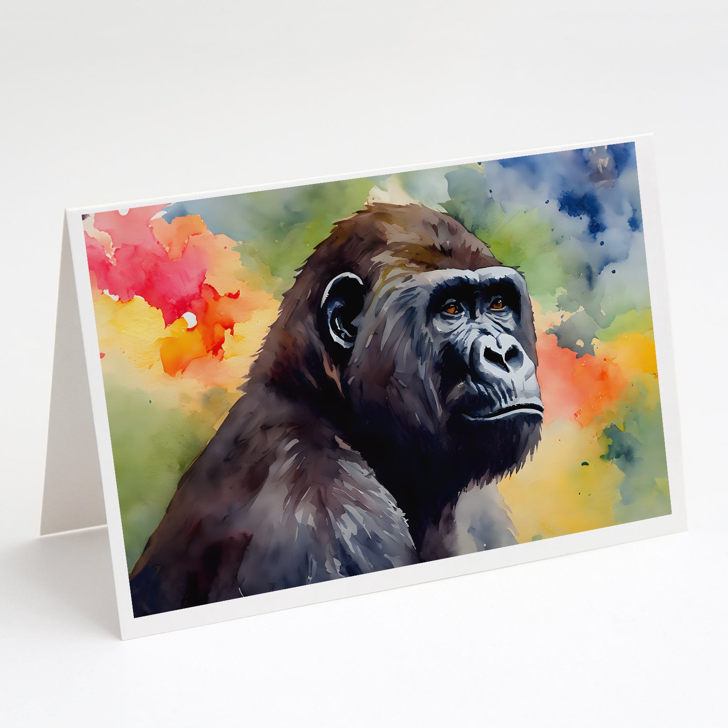 Buy this Gorilla Greeting Cards Pack of 8