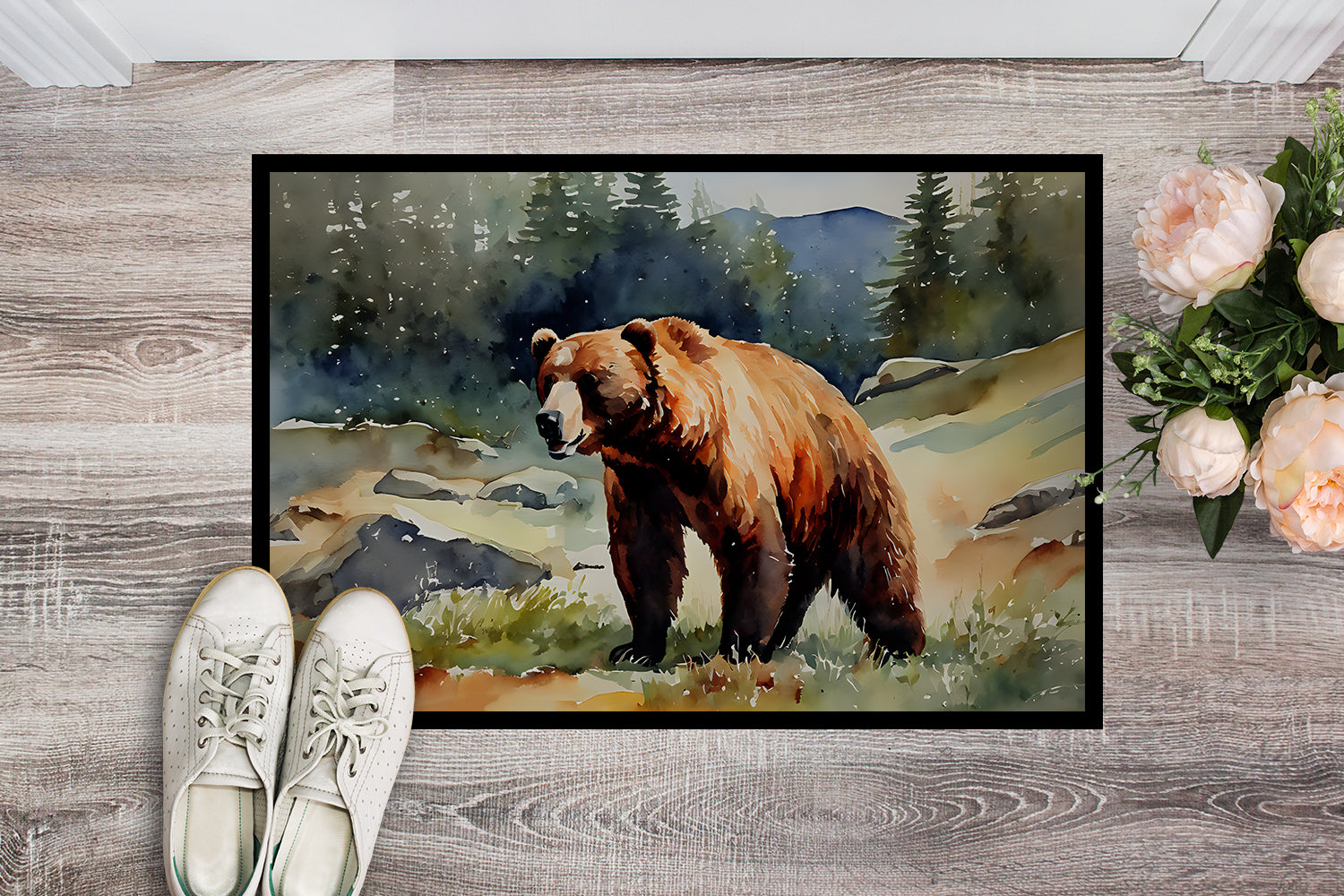 Buy this Kodiak Bear Doormat