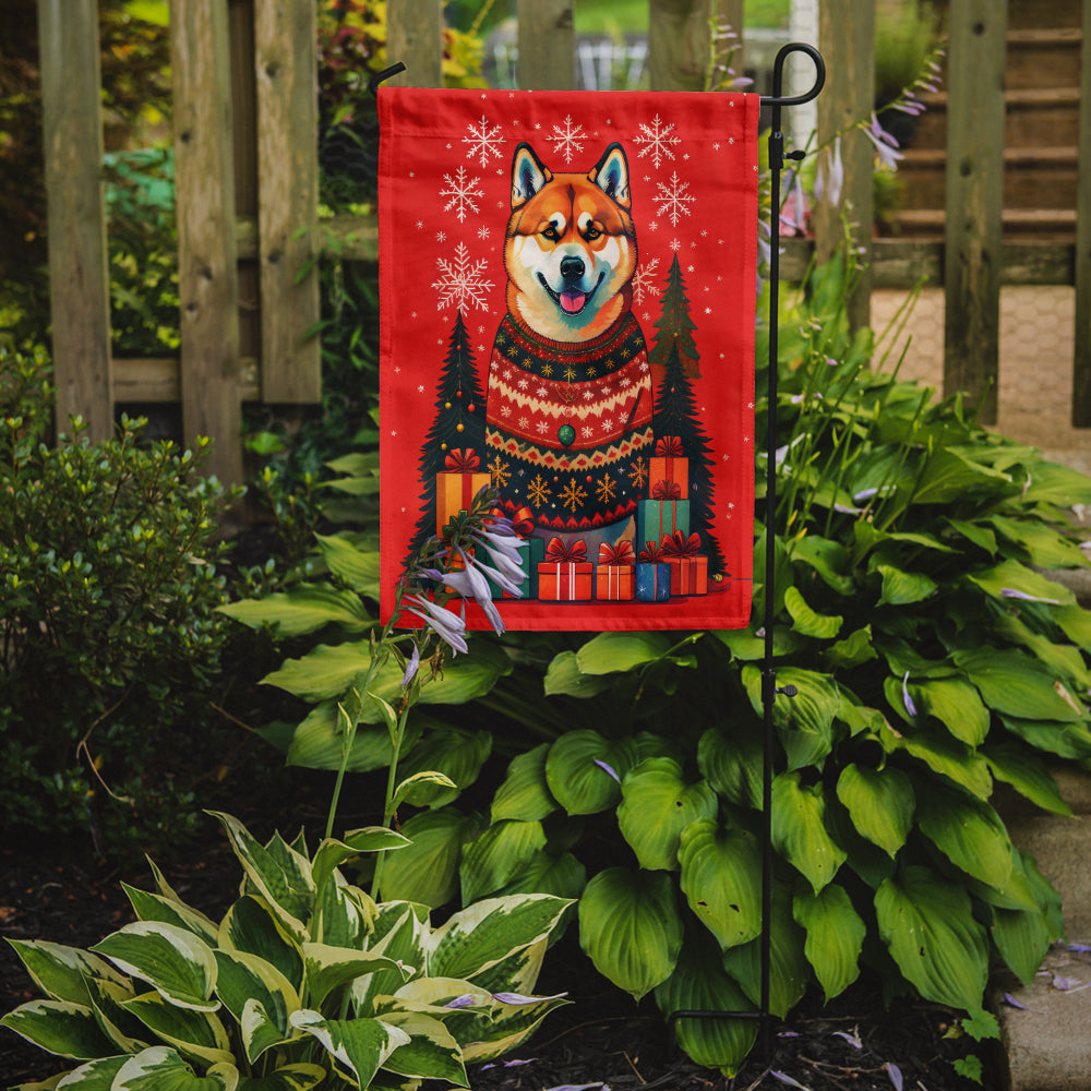 Buy this Akita Holiday Christmas Garden Flag