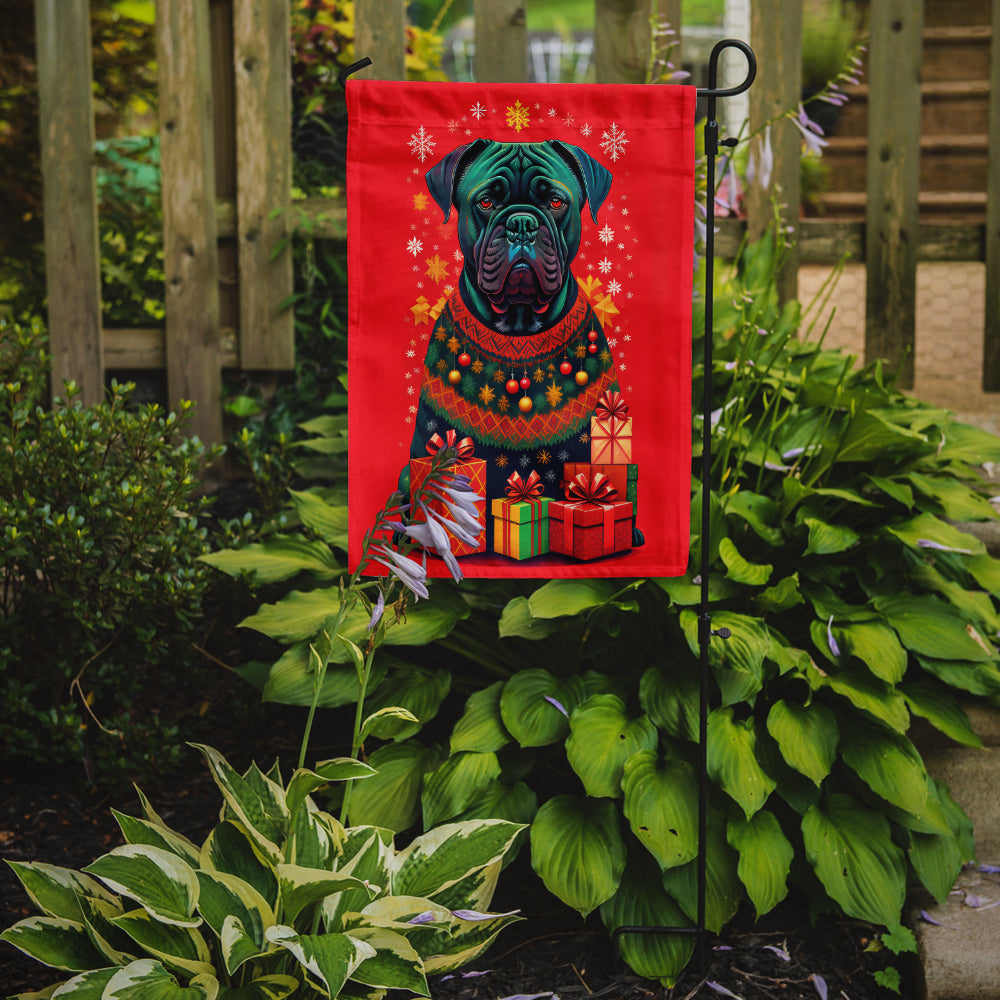 Buy this Cane Corso Holiday Christmas Garden Flag