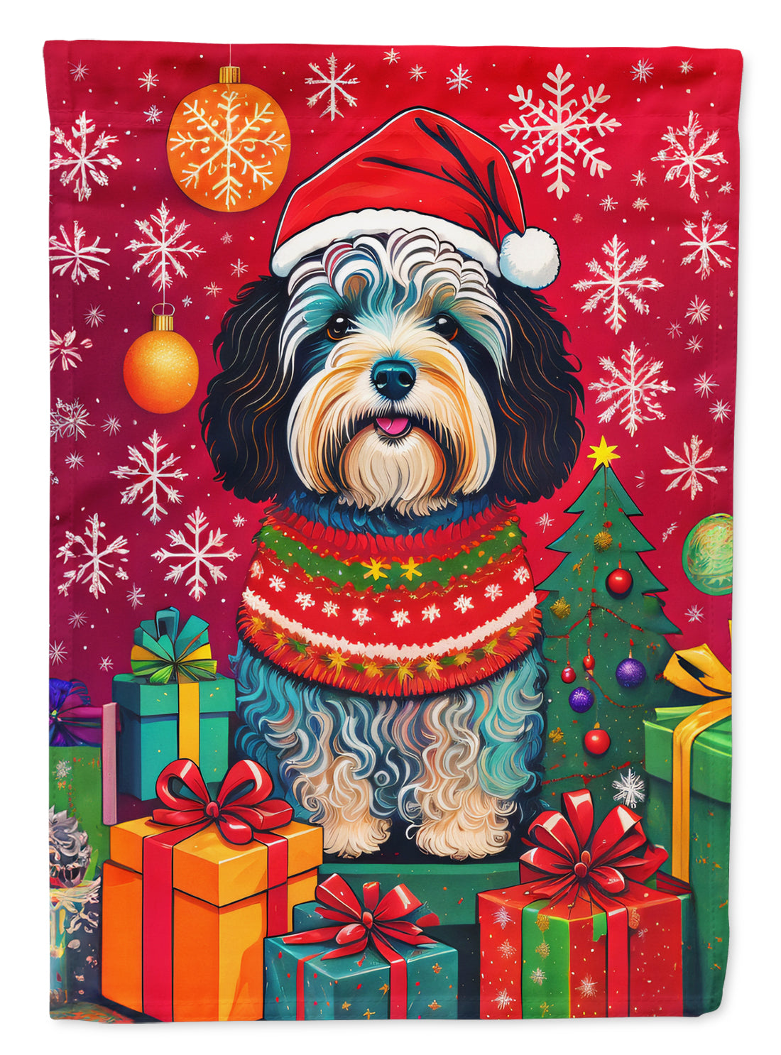 Buy this Havanese Holiday Christmas Garden Flag