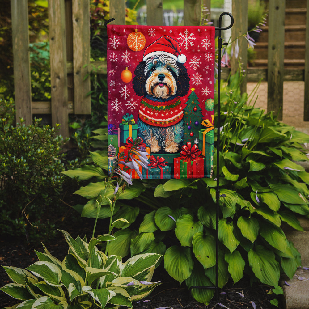 Havanese Holiday Christmas Garden Flag