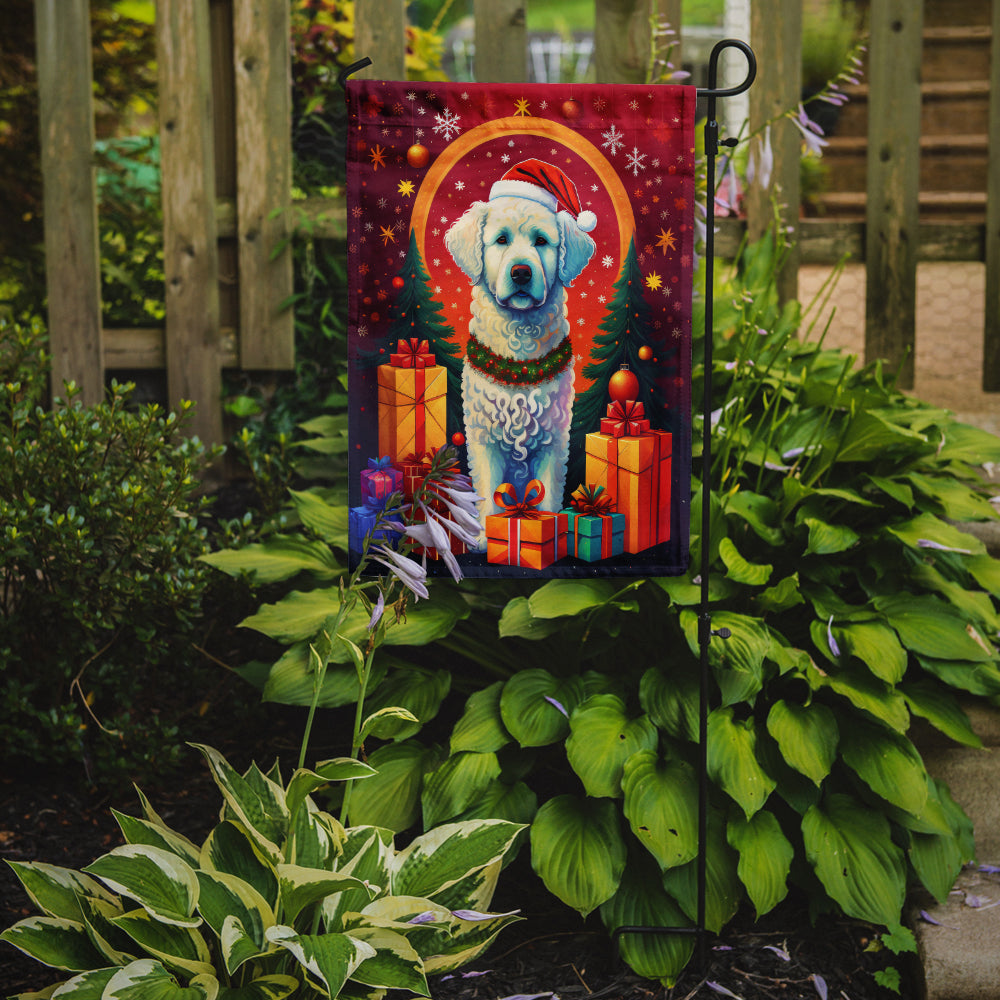 Buy this Kuvasz Holiday Christmas Garden Flag