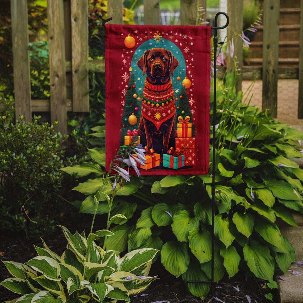 Buy this Labrador Retriever Holiday Christmas Garden Flag