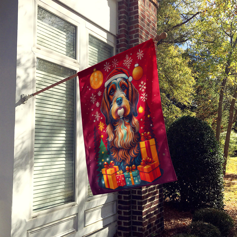 Buy this Petit Basset Griffon Vendeen Holiday Christmas House Flag