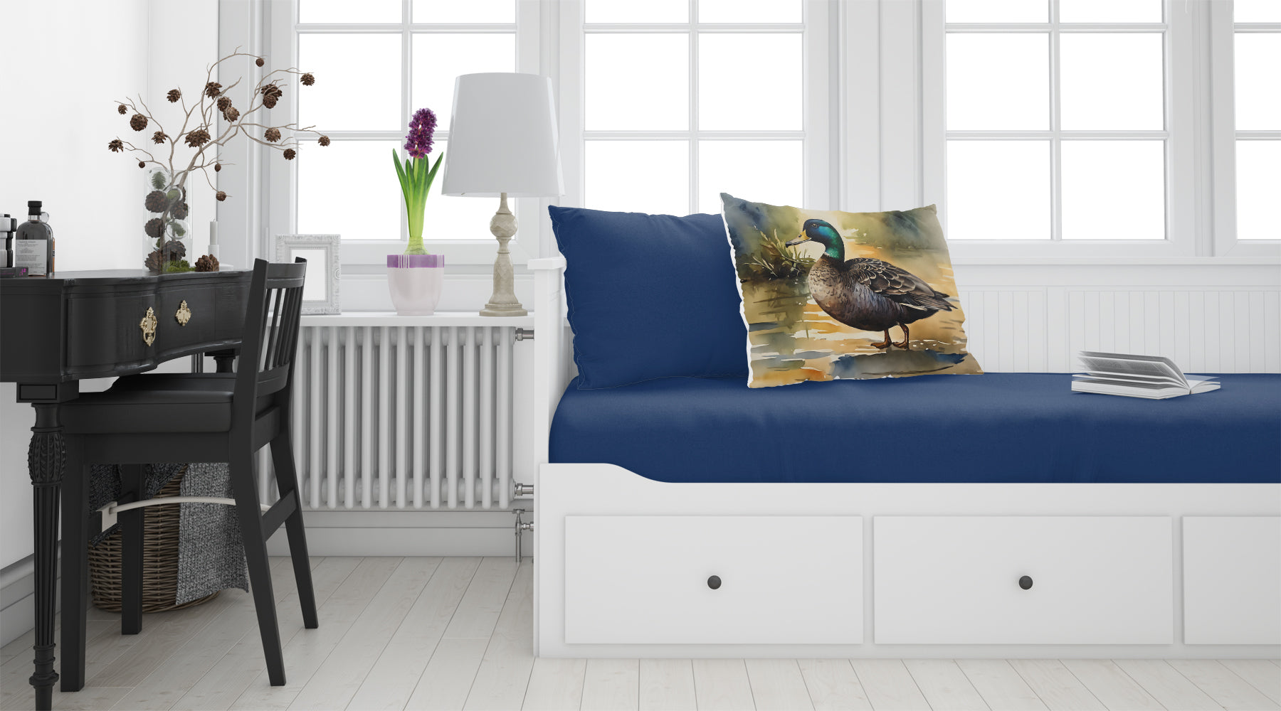 American Black Duck Standard Pillowcase