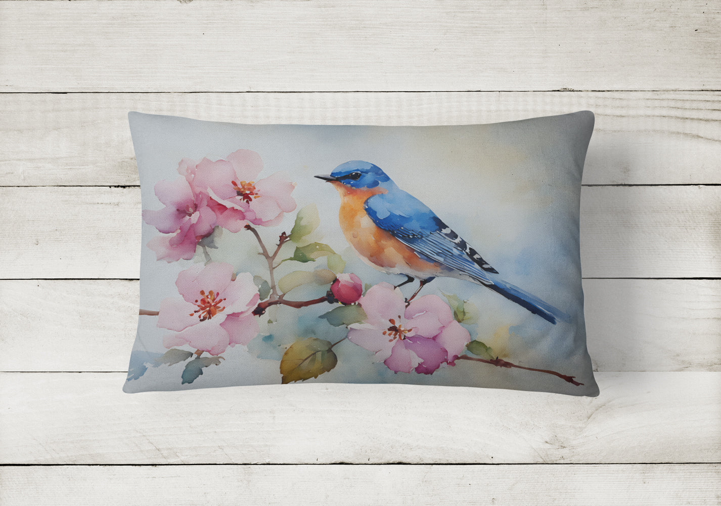 Buy this Bluebird Throw Pillow