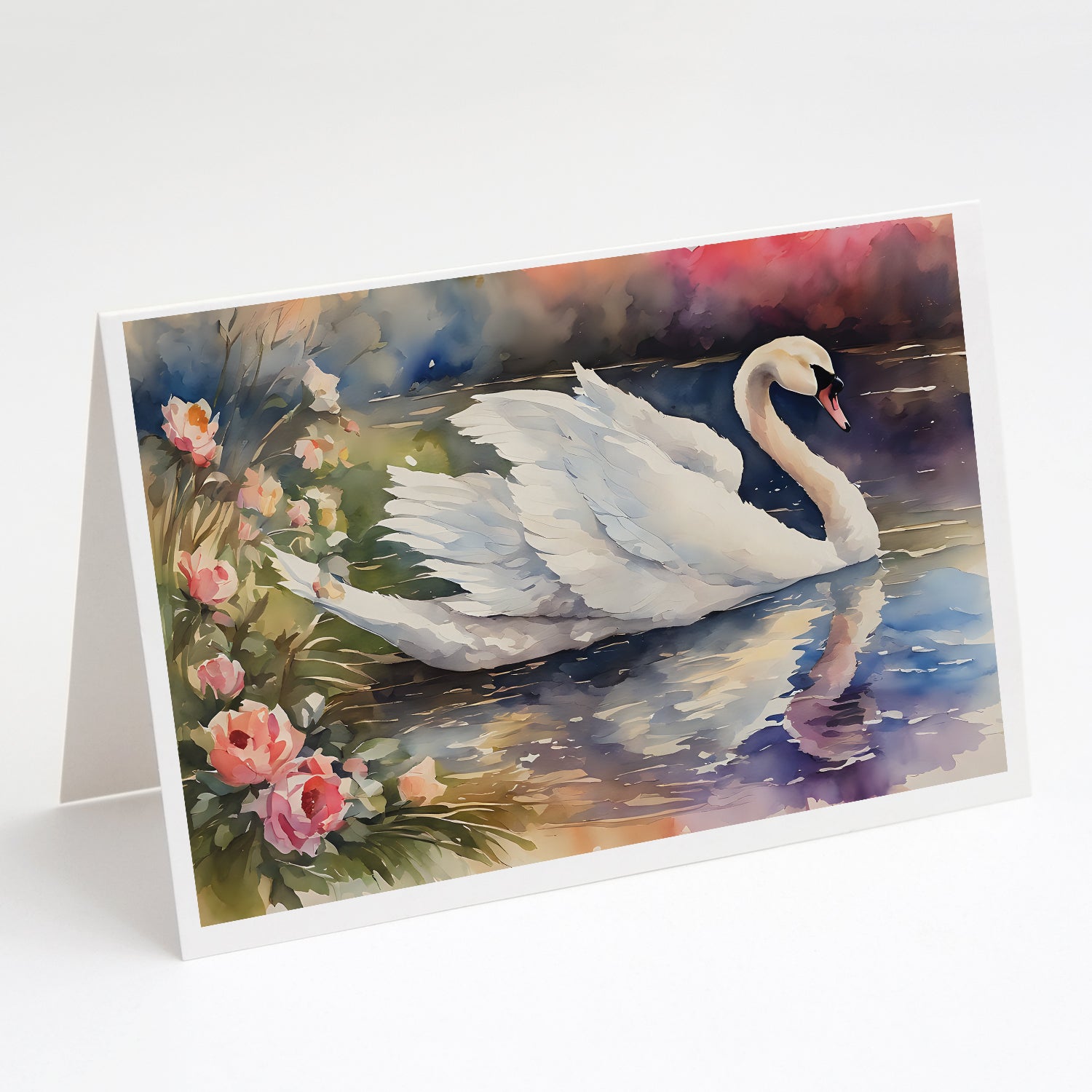 Buy this Swan Greeting Cards Pack of 8