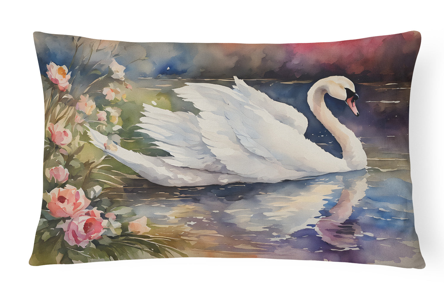 Buy this Swan Throw Pillow