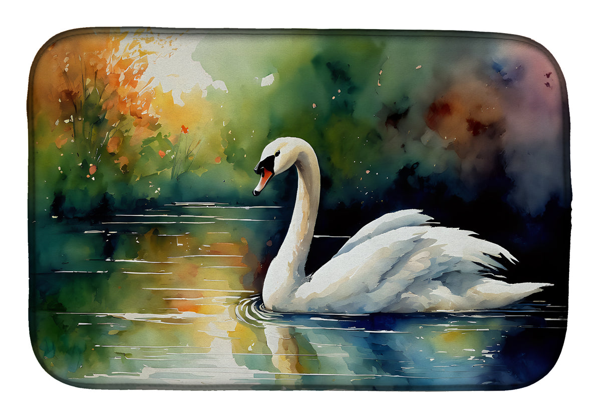 Buy this Swan Dish Drying Mat