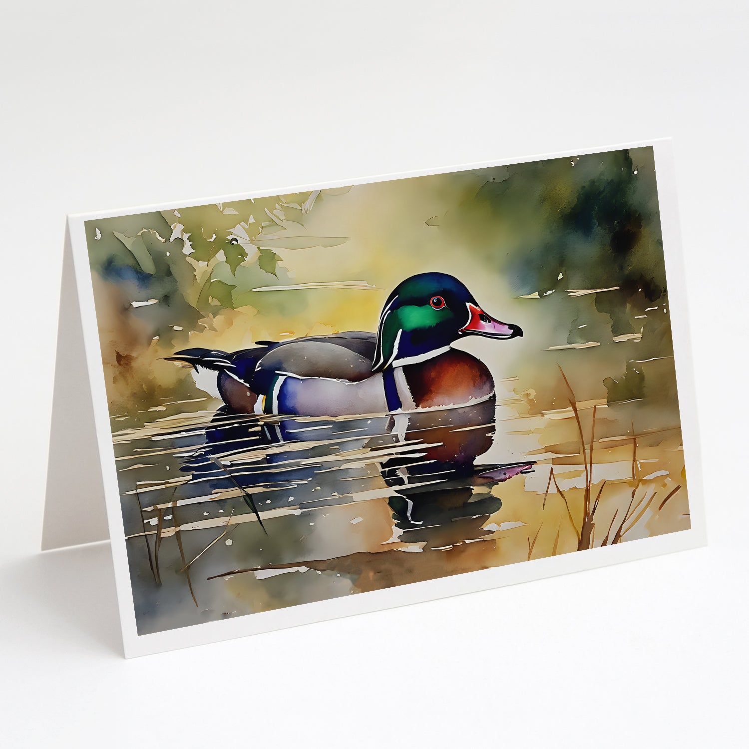 Buy this Wood Duck Greeting Cards Pack of 8