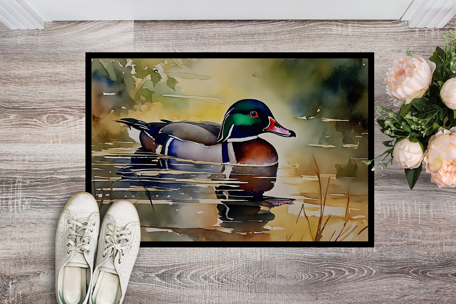 Buy this Wood Duck Doormat