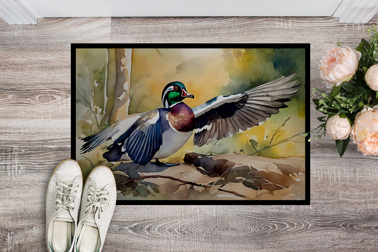 Buy this Wood Duck Doormat